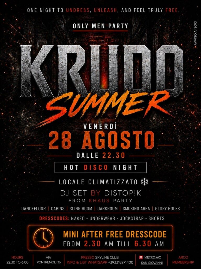 Home Sky krudo summer 29 agosto